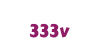 333v  logo